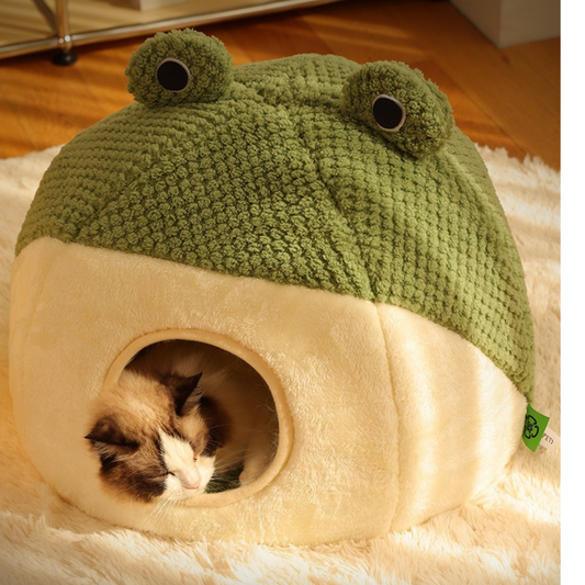 Frog Design FluffyWarm Cat Bed