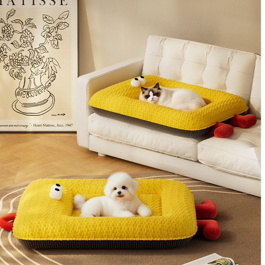 Memory Foam Thickened Orthopedic, Warm & Comfortable Dog Bed