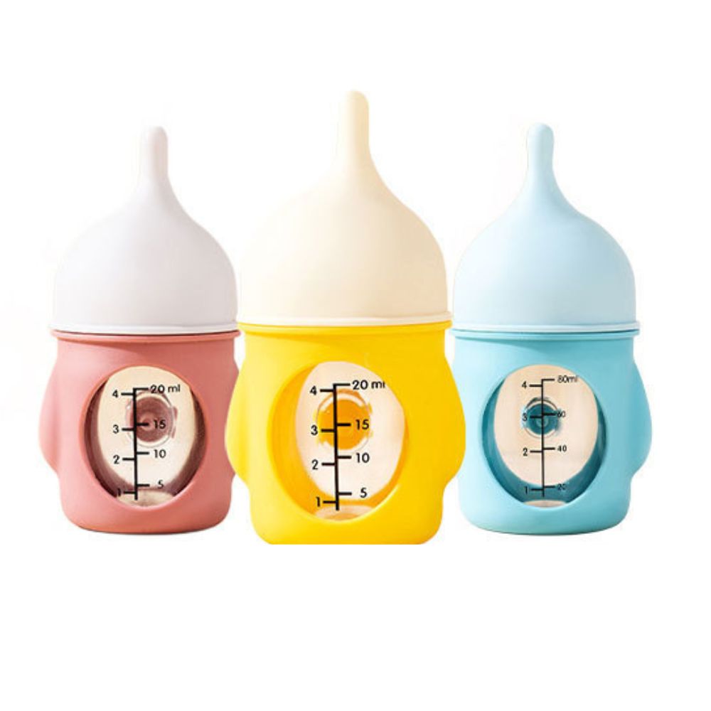Anti-Choke Silicone Pet Feeding Bottle for Puppies and Kittens