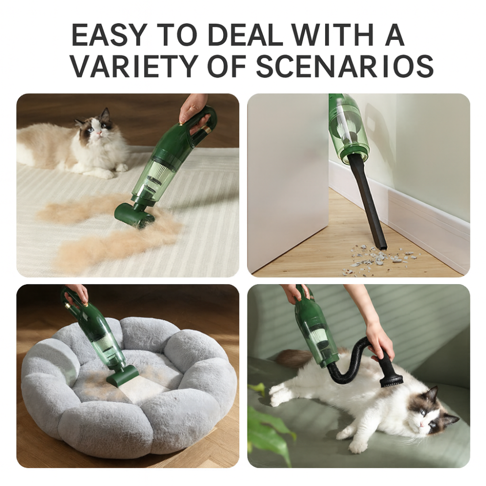 Pet Hair Vacuum – Portable Powerful