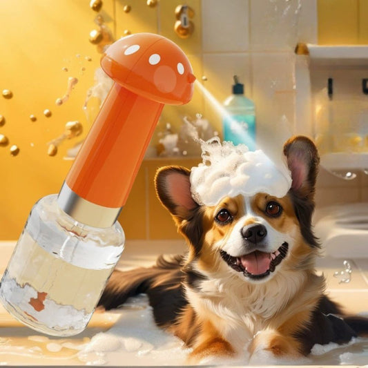Mushroom Electric Pet Foaming Machine – One-Touch Bubble Maker