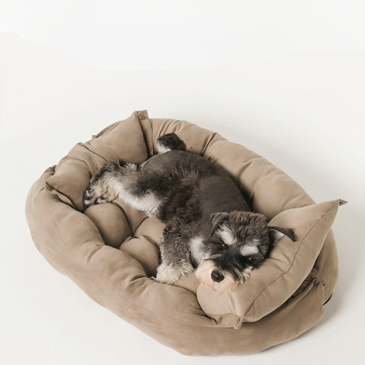 Convertible Multi-Shape Soft Washable Pet Sofa Dog Bed
