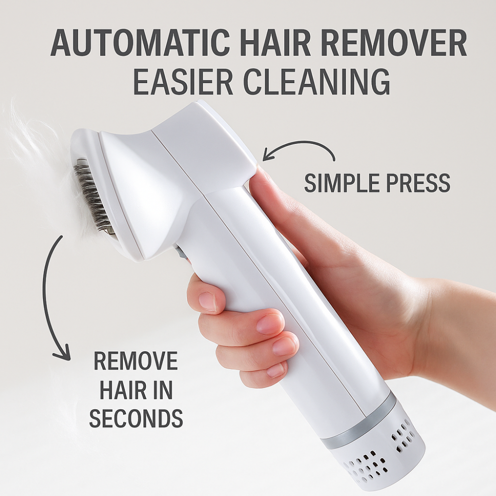 Pet Smart Hair Dryer Comb – 2-in-1 Grooming Tool for Dogs & Cats