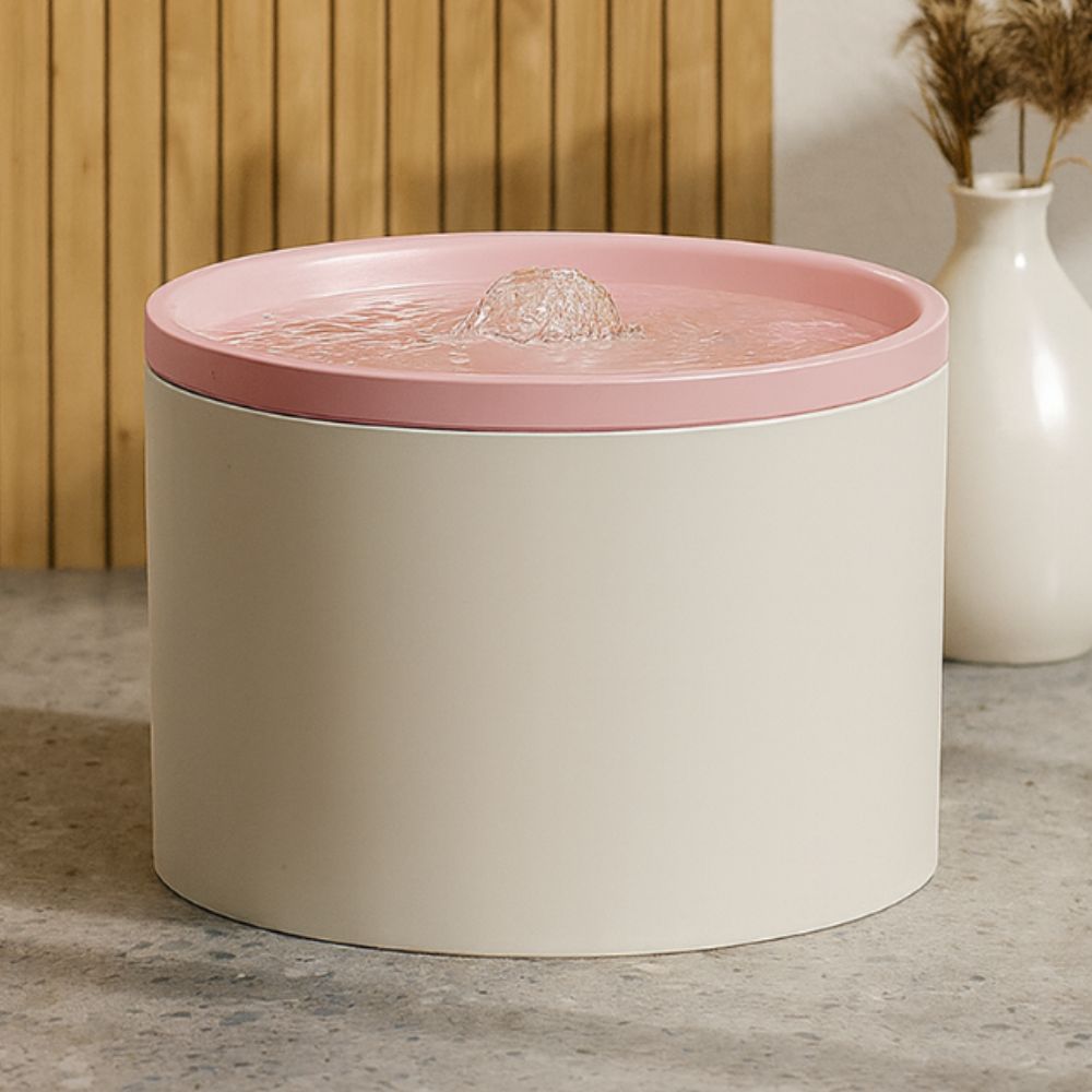 Ceramic Cat Water Fountain – Silent Circulating Pet Dispenser