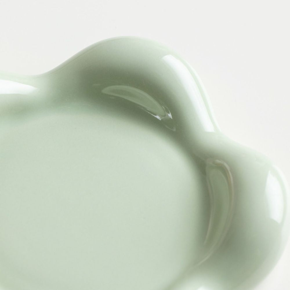 Ceramic Raised Cat Bowl | Pet Food Dish for Cats and Dogs