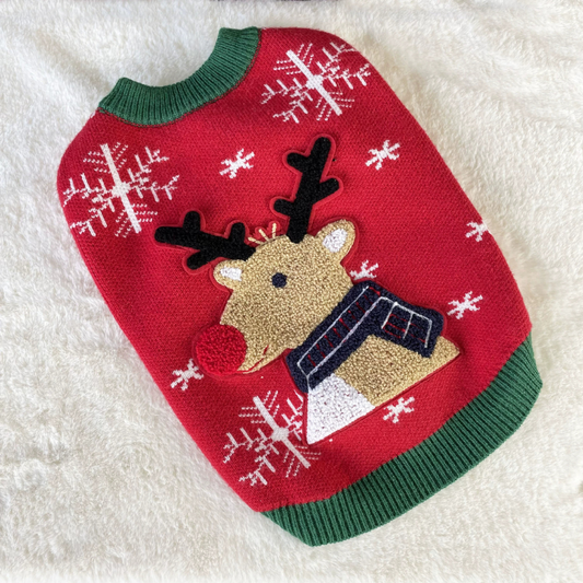 Pet Winter Clothes Christmas Sweater Thickened Dog Sweater