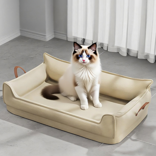 Memory Foam Dog Sofa Bed Orthopedic Support Dog Bed
