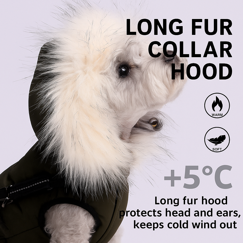 Winter with Harness Dog Coat