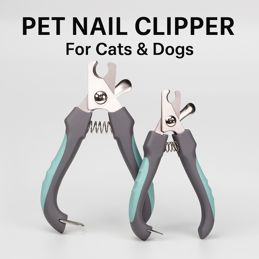Stainless Steel Anti-Splash Pet Nail Clipper