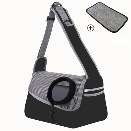 Portable Pet Carrier Bag with Removable Pad Travel Shoulder Bag for Cats Small Dogs
