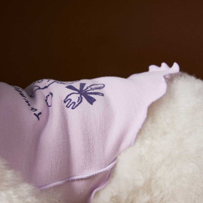 Autumn Reversible Striped Ruffle Undershirt Sleeveless Dog Vest