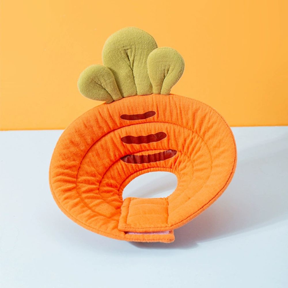 Soft Plush Pet Recovery Collar – Cute Animal Protective Cone