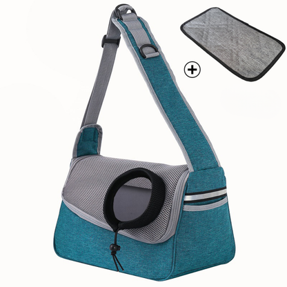 Portable Pet Carrier Bag with Removable Pad Travel Shoulder Bag for Cats Small Dogs
