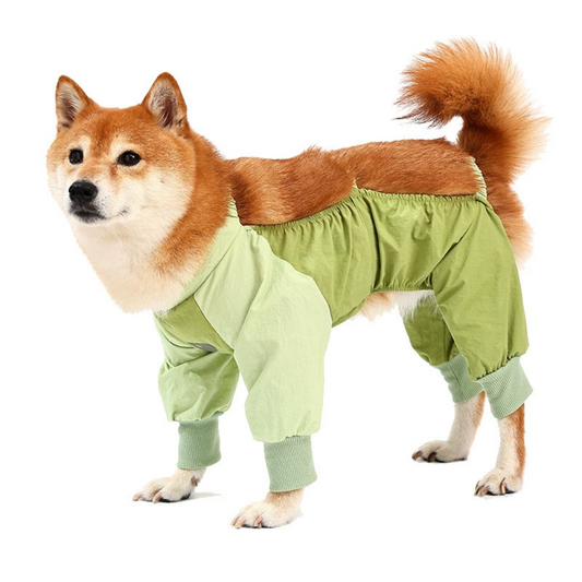 Small Dog Waterproof Four-Leg Pants – Dust-Proof, Anti-Urine & Anti-Dirt Outfit