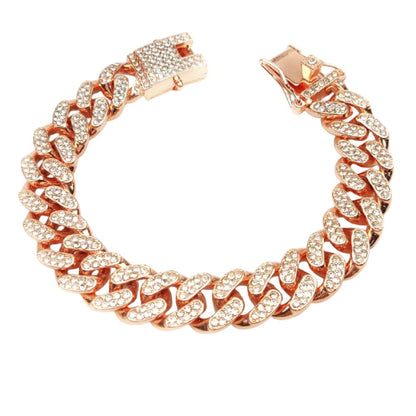 Luxury Gold Cuban Chain Pet Necklace