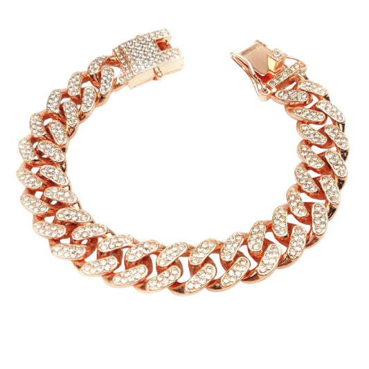 Luxury Gold Cuban Chain Pet Necklace