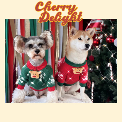Pet Winter Clothes Christmas Sweater Thickened Dog Sweater