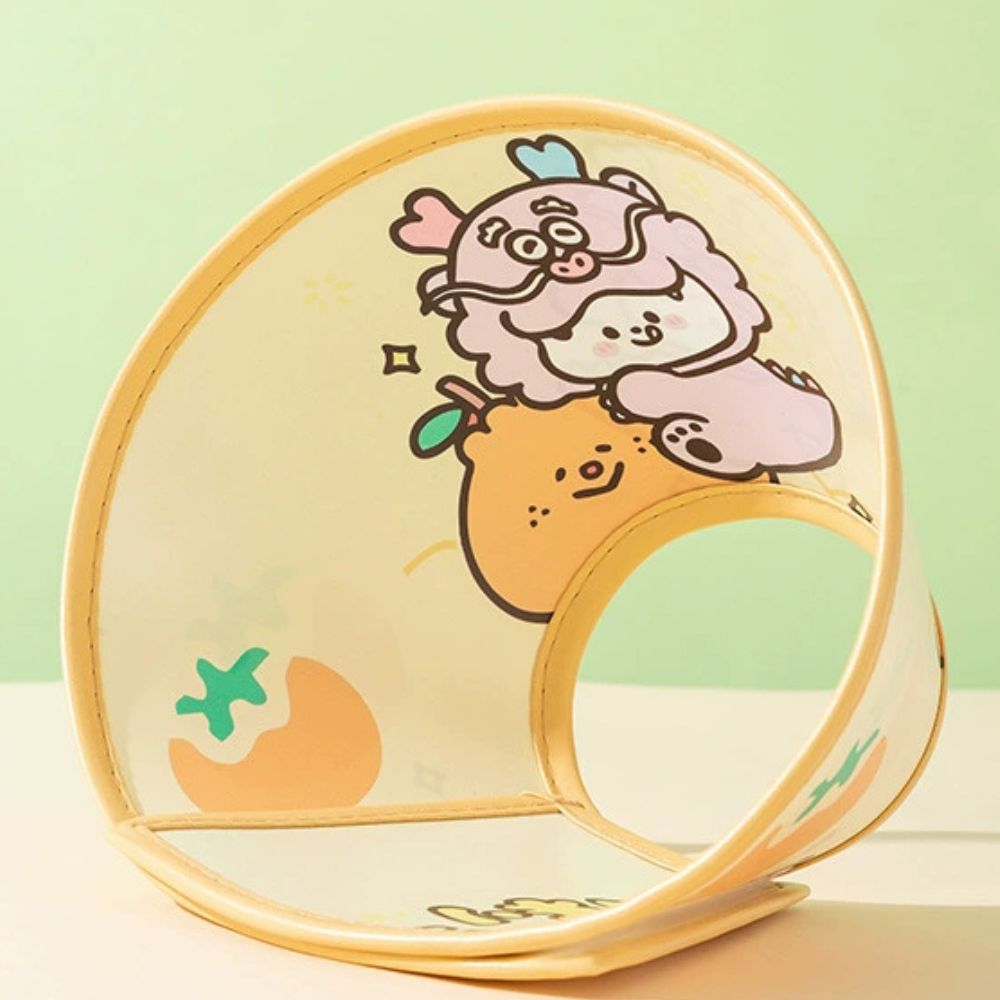 Soft Plush Pet Recovery Collar – Cute Animal Protective Cone