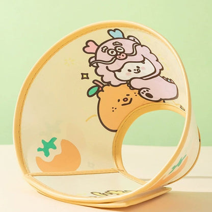 Soft Plush Pet Recovery Collar – Cute Animal Protective Cone