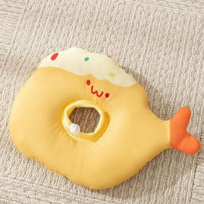 Soft Plush Pet Recovery Collar – Cute Animal Protective Cone