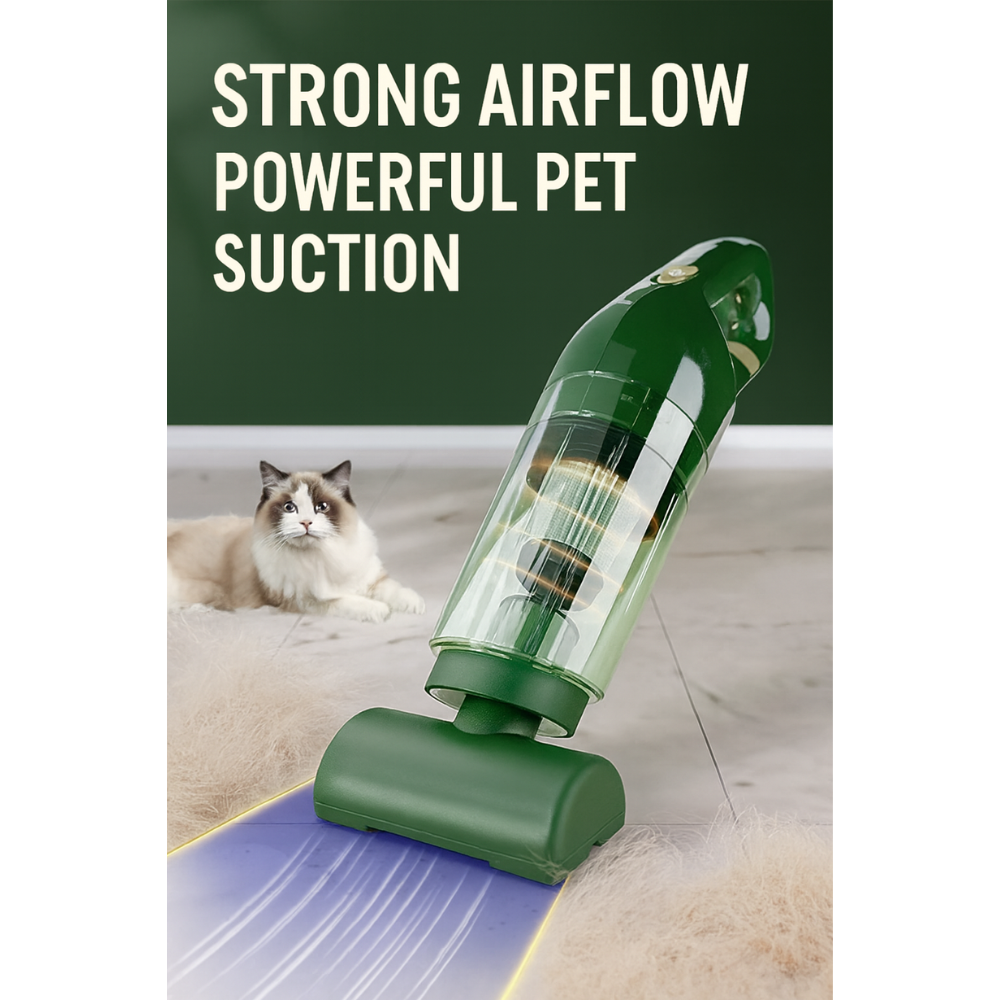 Pet Hair Vacuum – Portable & Powerful
