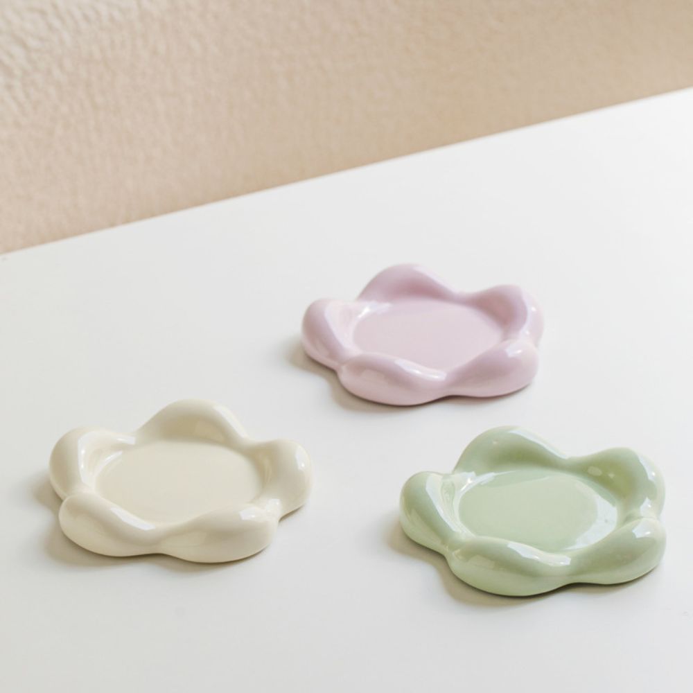 Ceramic Raised Cat Bowl | Pet Food Dish for Cats and Dogs