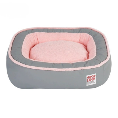 Thickened Winter Plush Dog Bed – Washable Cozy Sleeping Nest