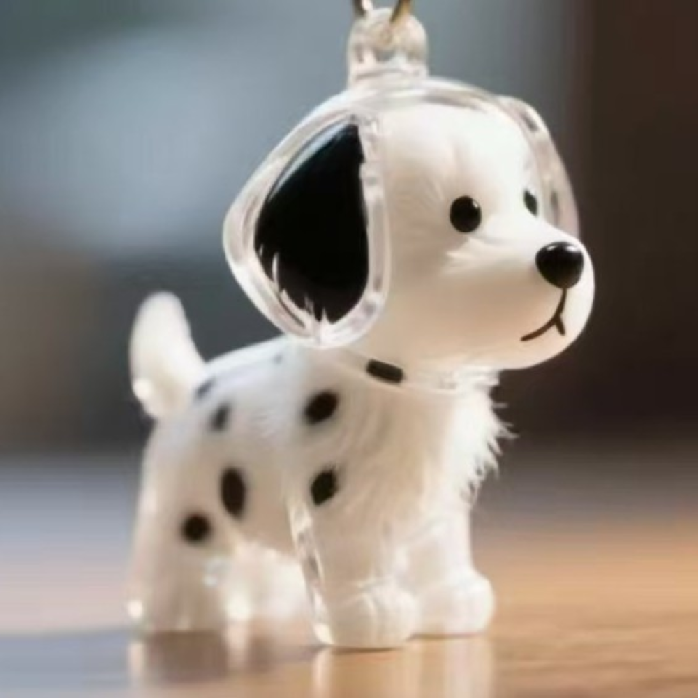 Pet Hair Keepsake Pendant in Cat or Dog Shape
