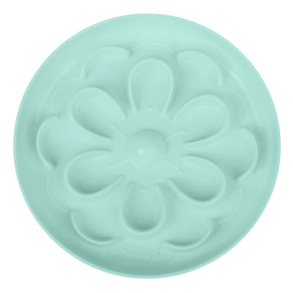 Flower Slow Feeder Melamine Cat Bowl