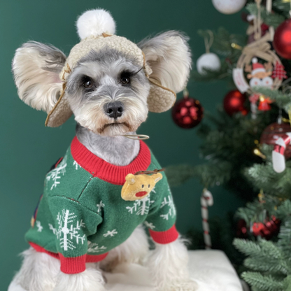 Pet Winter Clothes Christmas Sweater Thickened Dog Sweater