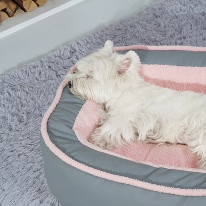 Thickened Winter Plush Dog Bed – Washable Cozy Sleeping Nest