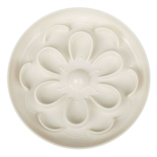 Flower Slow Feeder Melamine Cat Bowl