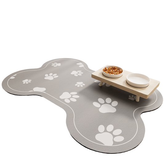 Absorbent Dog Feeding Mat Non-Slip Pet Bowl Pad