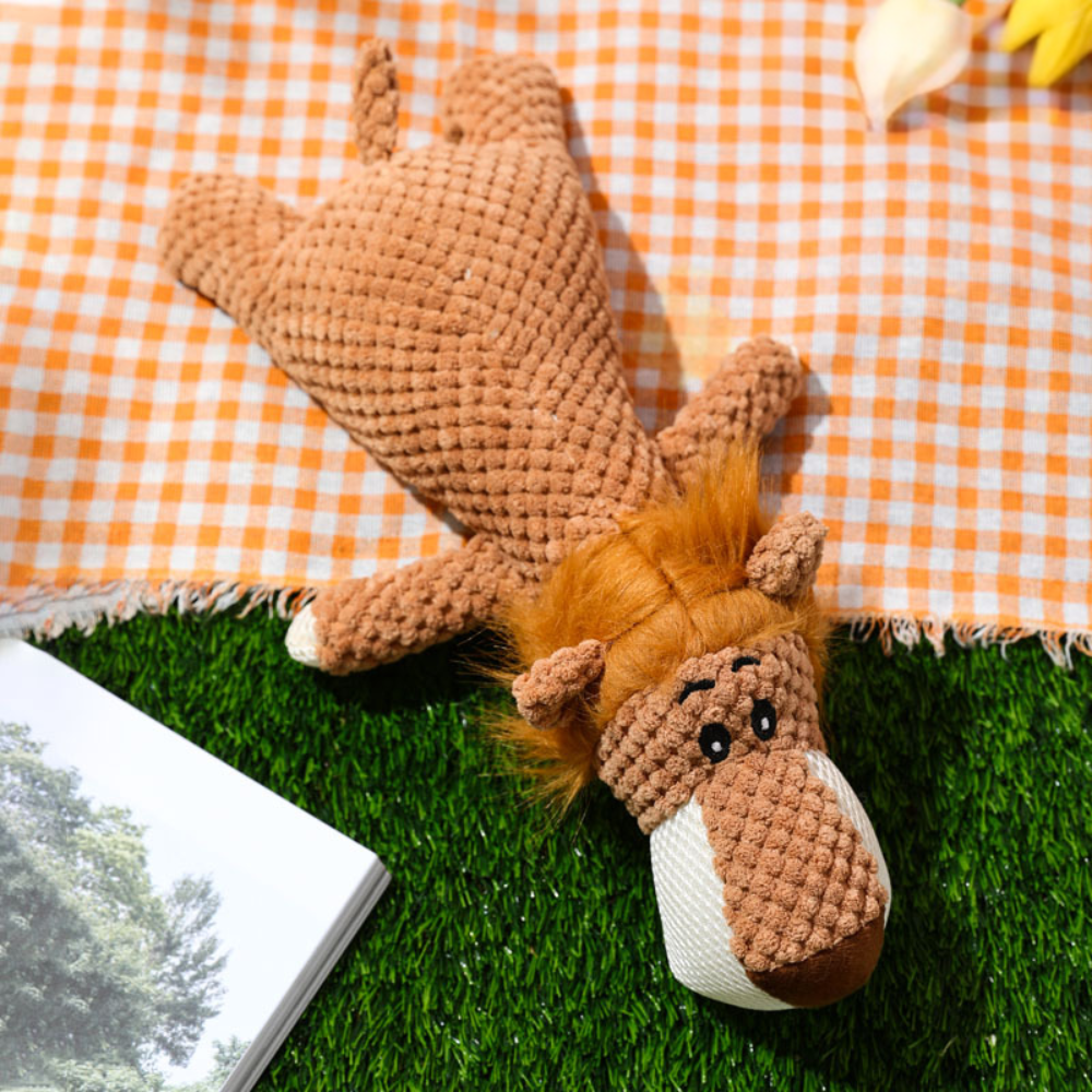 Knitted Chew Plush Durable Dog Toy