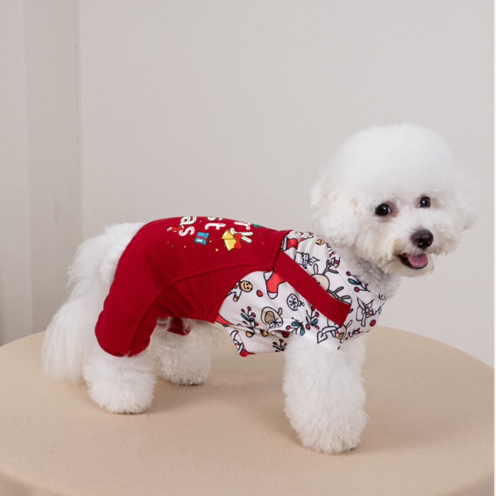 Christmas Warm Skirt Outfit for Dogs | Festive Winter Pet Dress