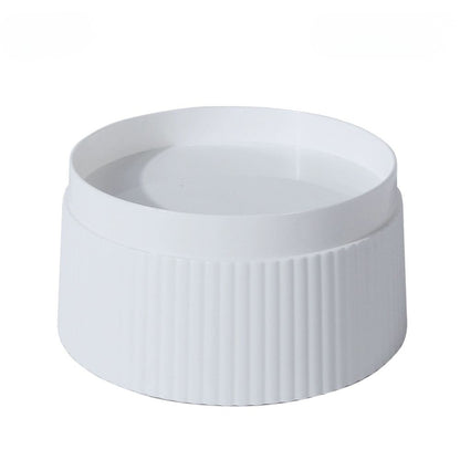 Elevated Stainless Steel Dog Bowl with Detachable Base