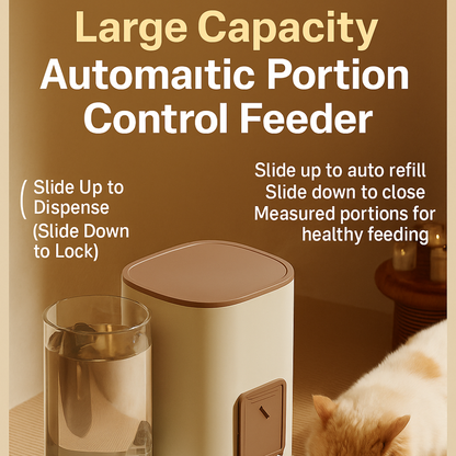 Water and Food Dispenser Combo - Feeder