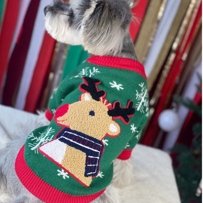 Pet Winter Clothes Christmas Sweater Thickened Dog Sweater