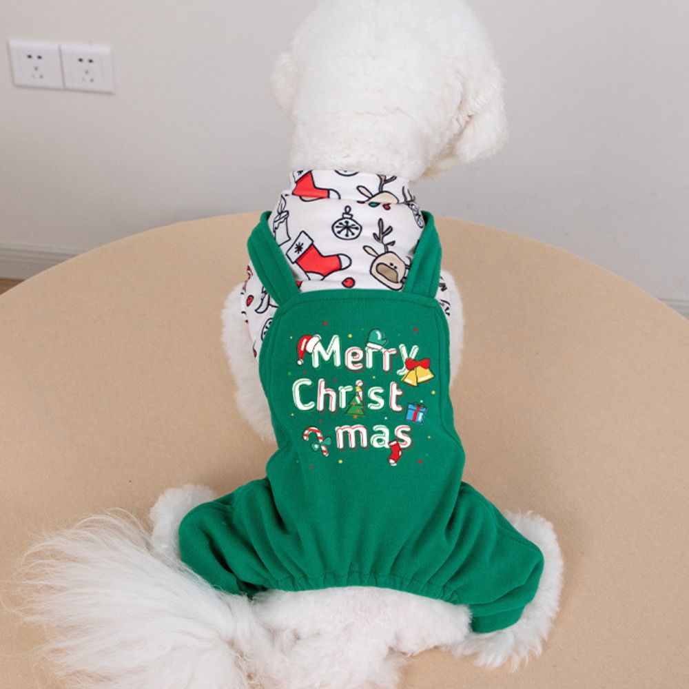 Christmas Warm Skirt Outfit for Dogs | Festive Winter Pet Dress