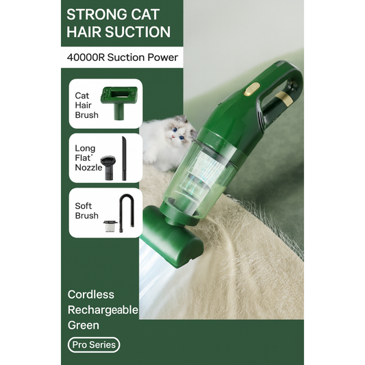 Pet Hair Vacuum – Portable & Powerful