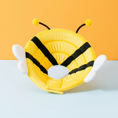 Soft Plush Pet Recovery Collar – Cute Animal Protective Cone