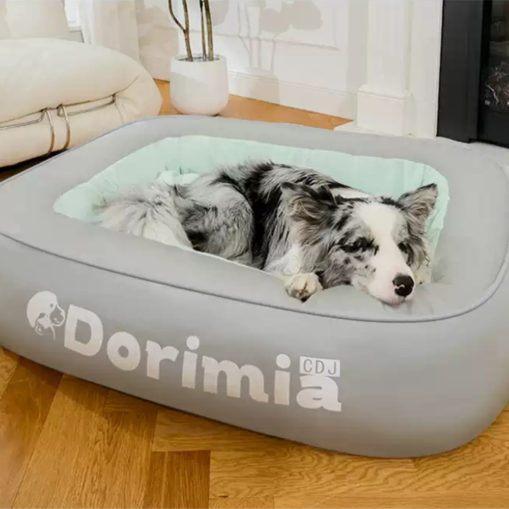 Semi-Enclosed Plush Dog Bed for Winter Warmth and Comfort
