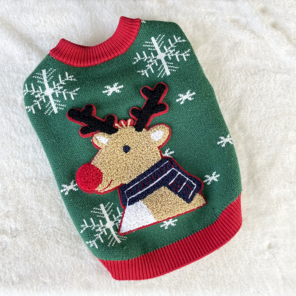 Pet Winter Clothes Christmas Sweater Thickened Dog Sweater
