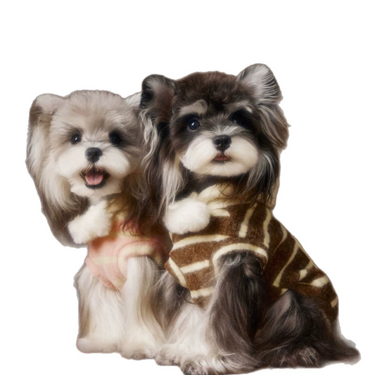 Pet Clothing Autumn Winter Cute Felt Cookie Sweatshirt Sleeveless Vest