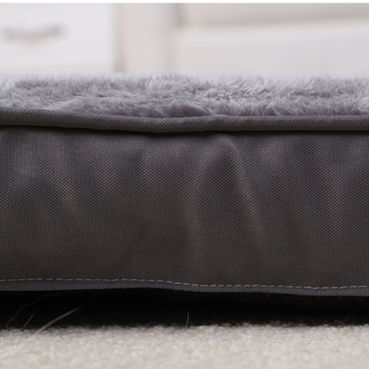 Durable Plush Washable Scratch-Resistant Large Dog Bed