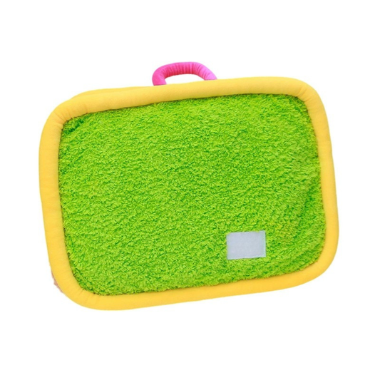 Dopamine Color Plush Dog Bed Washable and Cozy