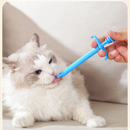 Easy One-Handed Pet Pill Feeder for Cats and Dogs