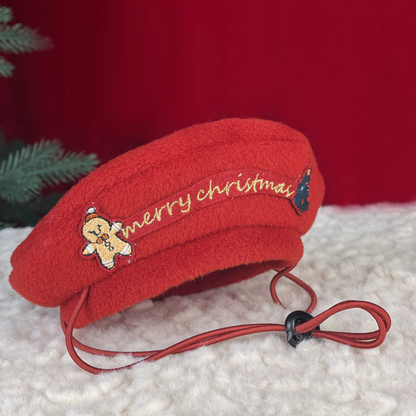 Dog Christmas Sweater Red Warm Knit Winter Clothes for Small Medium Dogs