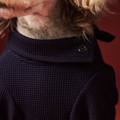 Autumn Winter Waffle Four-Leg Dog Base Shirt