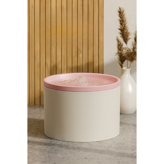 Ceramic Cat Water Fountain – Silent Circulating Pet Dispenser